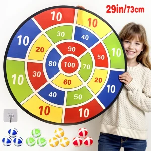 Sticky Ball Dart Board Game,