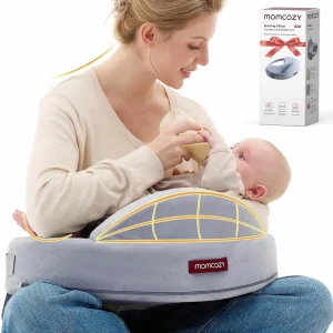 Firm Memory Foam Nursing Pillow with Ergonomic Support,