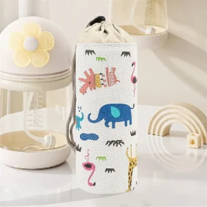 Portable Baby Bottle Cooler Bag with Insulation for Breast Milk Storage