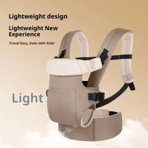 AIEBAO Baby Carrier Portable Toddler Wrap Shoulders Multifunctional Strap Infant Bag Adjustable Hipseat Shoulder Sling